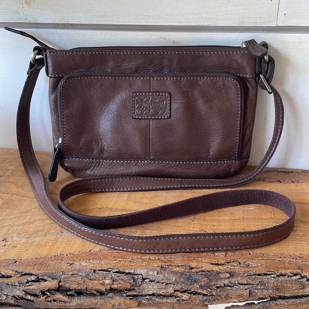 Leather FOSSIL crossbody